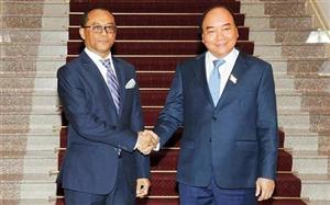 Thủ tướng Nguyễn Xuân Phúc tiếp Bộ trưởng Ngoại giao và Hợp tác Ti-mo Le-xtê