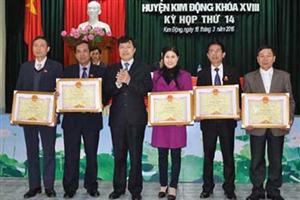 Các huyện Kim Động, Mỹ Hào đánh giá hoạt động HĐND huyện nhiệm kỳ 2011-2016