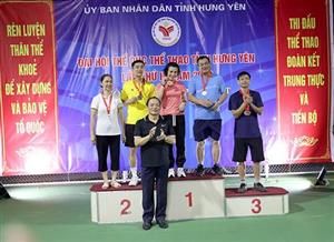 Giải quần vợt vô địch các nhóm tuổi tỉnh Hưng Yên năm 2022