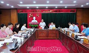 Giám sát việc lãnh đạo, chỉ đạo tổ chức thực hiện công tác bầu cử đại biểu Quốc hội khóa XV và đại biểu HĐND các cấp nhiệm kỳ 2021 – 2026 tại thành phố Hưng Yên