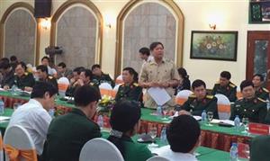 Giao ban phối hợp chỉ đạo công tác tuyên giáo trong lực lượng vũ trang địa phương năm 2014