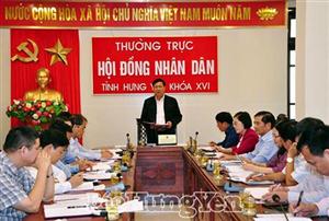 Dự kiến kỳ họp cuối năm của HĐND tỉnh diễn ra từ ngày 10 - 12.12.2019