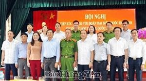 Đoàn Đại biểu Quốc hội tỉnh tiếp xúc cử tri 2 huyện: Văn Lâm, Văn Giang