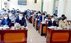 Hội nghị tổng kết công tác Đoàn, Hội và phong trào thanh thiếu nhi năm 2021