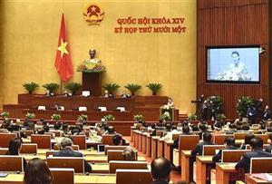 Báo cáo Công tác nhiệm kỳ khóa XIV của Quốc hội