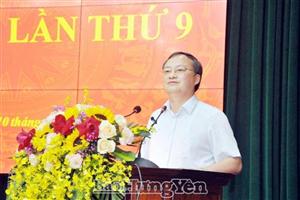 Hội nghị lần thứ 9 Ban Chấp hành Đảng bộ tỉnh khóa XIX