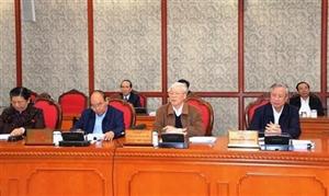 Tổng Bí thư, Chủ tịch nước Nguyễn Phú Trọng chủ trì họp Bộ Chính trị