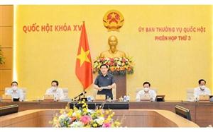 Phiên họp thứ tư của Ủy ban Thường vụ Quốc hội khai mạc ngày 11/10