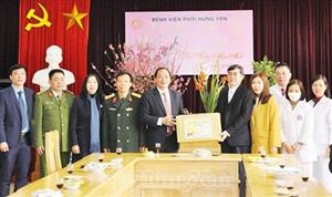 Mùng 3 Tết, đồng chí Trần Quốc Văn, Phó Bí thư Tỉnh ủy, Chủ tịch UBND tỉnh thăm và chúc Tết một số đơn vị