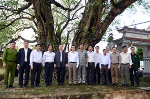 Bí thư Tỉnh ủy Đỗ Tiến Sỹ làm việc tại huyện Tiên Lữ và Ban Quản lý Khu đại học Phố Hiến