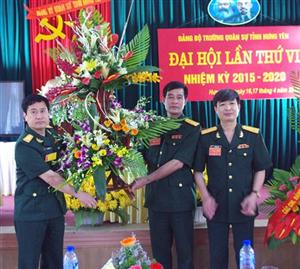 Trường quân sự địa phương tỉnh tổ chức Đại hội Đảng bộ lần thứ VI