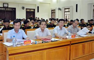 Chuẩn bị diễn tập phòng, chống thiên tai và tìm kiếm cứu nạn