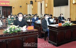 Hưng Yên tổng kết công tác nội chính, phòng, chống tham nhũng, tiêu cực và cải cách tư pháp năm 2021