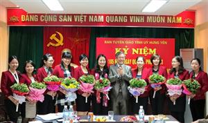 Ban Tuyên giáo Tỉnh ủy phấn đấu xây dựng cơ quan đạt chuẩn văn hóa, giai đoạn 2011 – 2015