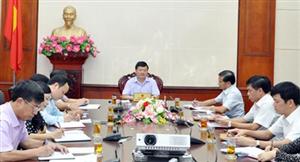 UBND tỉnh xem xét, cho ý kiến về dự thảo một số quy chế, quy định