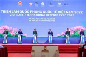 Thủ tướng dự lễ khai mạc Triển lãm Quốc phòng quốc tế Việt Nam 2022