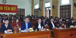Yên Mỹ: Tổng kết công tác xây dựng Đảng năm 2022