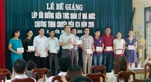 Trường Chính trị Nguyễn Văn Linh: Bế giảng lớp bồi dưỡng kiến thức quản lý nhà nước chương trình chuyên viên năm 2016
