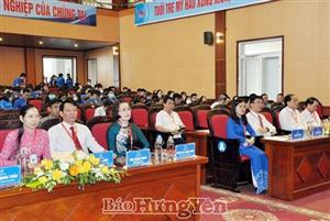 Đại hội đại biểu Đoàn TNCS Hồ Chí Minh thị xã Mỹ Hào nhiệm kỳ 2022 - 2027