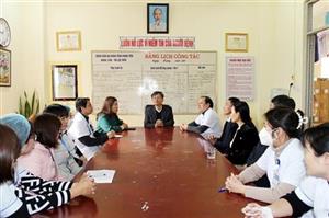 Đồng chí Phó Chủ tịch UBND tỉnh Nguyễn Duy Hưng kiểm tra công tác chuẩn bị trực Tết tại Bệnh viện Đa khoa tỉnh