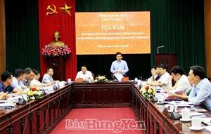 Tọa đàm “Đẩy mạnh công tác xây dựng, chỉnh đốn Đảng và hệ thống chính trị trong giai đoạn phát triển mới”