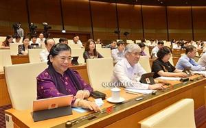 Quốc hội thông qua ba nghị quyết quan trọng