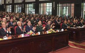 Kỷ niệm 70 năm Ngày Truyền thống Quân tình nguyện và chuyên gia Việt Nam tại Lào