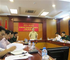 Đảng ủy Quân sự tỉnh: Ra nghị quyết lãnh đạo thực hiện nhiệm vụ 6 tháng cuối năm 2016