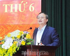 Hội nghị lần thứ 6 Ban Chấp hành Đảng bộ tỉnh khóa XIX