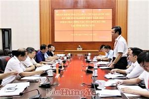 Ban chỉ đạo quốc gia kỳ thi tốt nghiệp THPT năm 2022 kiểm tra công tác tổ chức kỳ thi tại tỉnh Hưng Yên