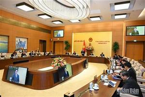 Khai mạc Phiên họp thứ 18 của Ủy ban Thường vụ Quốc hội