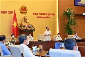 Bế mạc Phiên họp thứ 58 của Ủy ban Thường vụ Quốc hội