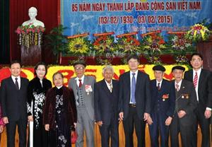 Huyện Phù Cừ: Gặp mặt kỷ niệm 85 năm ngày thành lập Đảng cộng sản Việt Nam