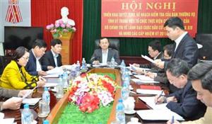 Triển khai Quyết định, Kế hoạch kiểm tra việc tổ chức thực hiện Chỉ thị số 51 – CT/TW của Bộ Chính trị