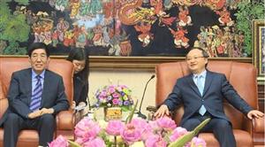 Bí thư Tỉnh ủy tiếp và làm việc với Bí thư Tỉnh ủy Cát Lâm, Trung Quốc