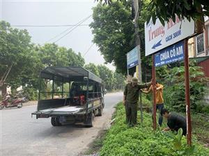 Kiên quyết xử lý vi phạm trật tự đô thị