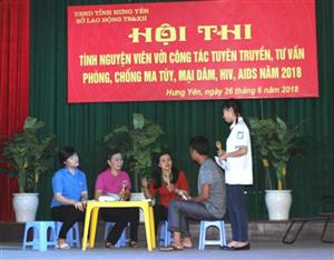 Hưng Yên: Phấn đấu xây dựng môi trường lành mạnh, không tệ nạn ma túy