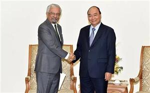 Thủ tướng Nguyễn Xuân Phúc tiếp Ðiều phối viên thường trú Liên hợp quốc tại Việt Nam