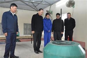 Phó Chủ tịch UBND tỉnh Nguyễn Hùng Nam kiểm tra đổ ải sản xuất vụ xuân