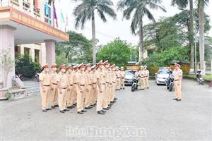 Phòng Cảnh sát giao thông: Quyết liệt thực hiện các giải pháp bảo đảm trật tự an toàn giao thông