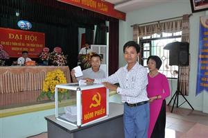 Thị trấn Yên Mỹ: Hoàn thành đại hội chi bộ nhiệm kỳ 2022 - 2025