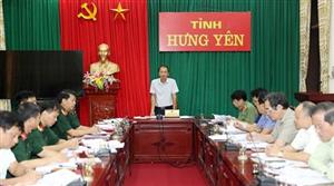 Triển khai kế hoạch tổ chức thực hiện một số nhiệm vụ trong diễn tập khu vực phòng thủ tỉnh năm 2022