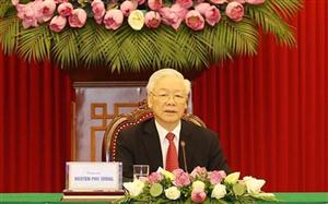 Tổng Bí thư Nguyễn Phú Trọng dự Hội nghị cấp cao giữa Ðảng Cộng sản Trung Quốc với các chính đảng trên thế giới