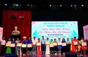 Liên hoan “Giai điệu tuổi hồng và thiếu nhi kể chuyện” thị xã Mỹ Hào năm 2022