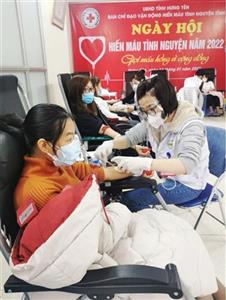 Ngày hội hiến máu tình nguyện năm 2022