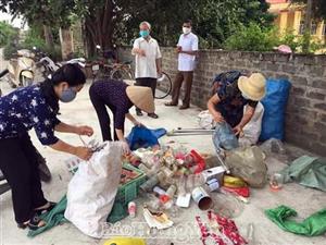 Nông dân xã Tân Dân: Tích cực tham gia xây dựng nông thôn mới kiểu mẫu