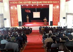 Đảng bộ xã Lương Tài học tập, quán triệt các nội dung Hội nghị Trung ương 8, khóa XII của Đảng