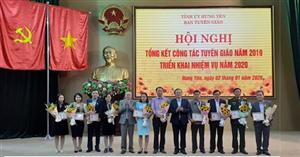 Hưng Yên: Triển khai nhiệm vụ công tác tuyên giáo năm 2020