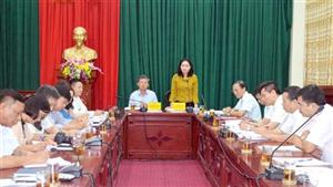 Đoàn kiểm tra của Ban chỉ đạo Trung ương Phong trào “Toàn dân đoàn kết xây dựng đời sống văn hoá” làm việc tại tỉnh