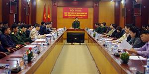 Bộ CHQS tỉnh gặp mặt các cơ quan báo chí đầu xuân